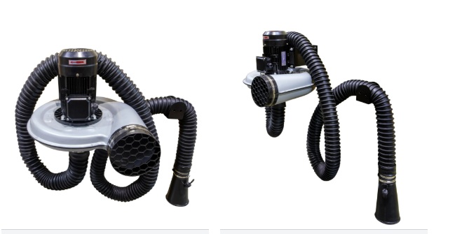 Pakokaasuimuri 4 metrin letkulla