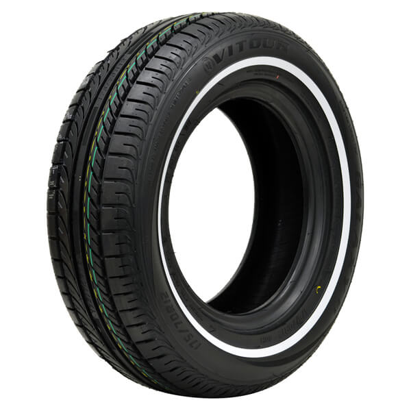 Vitour Galaxy F1 Valkosivu 15 mm 185/60-13