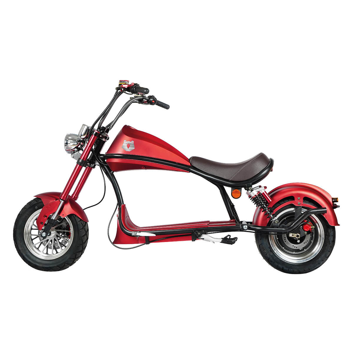 Kontio Motors Kruiser Heritage Red 0,9kWh akulla