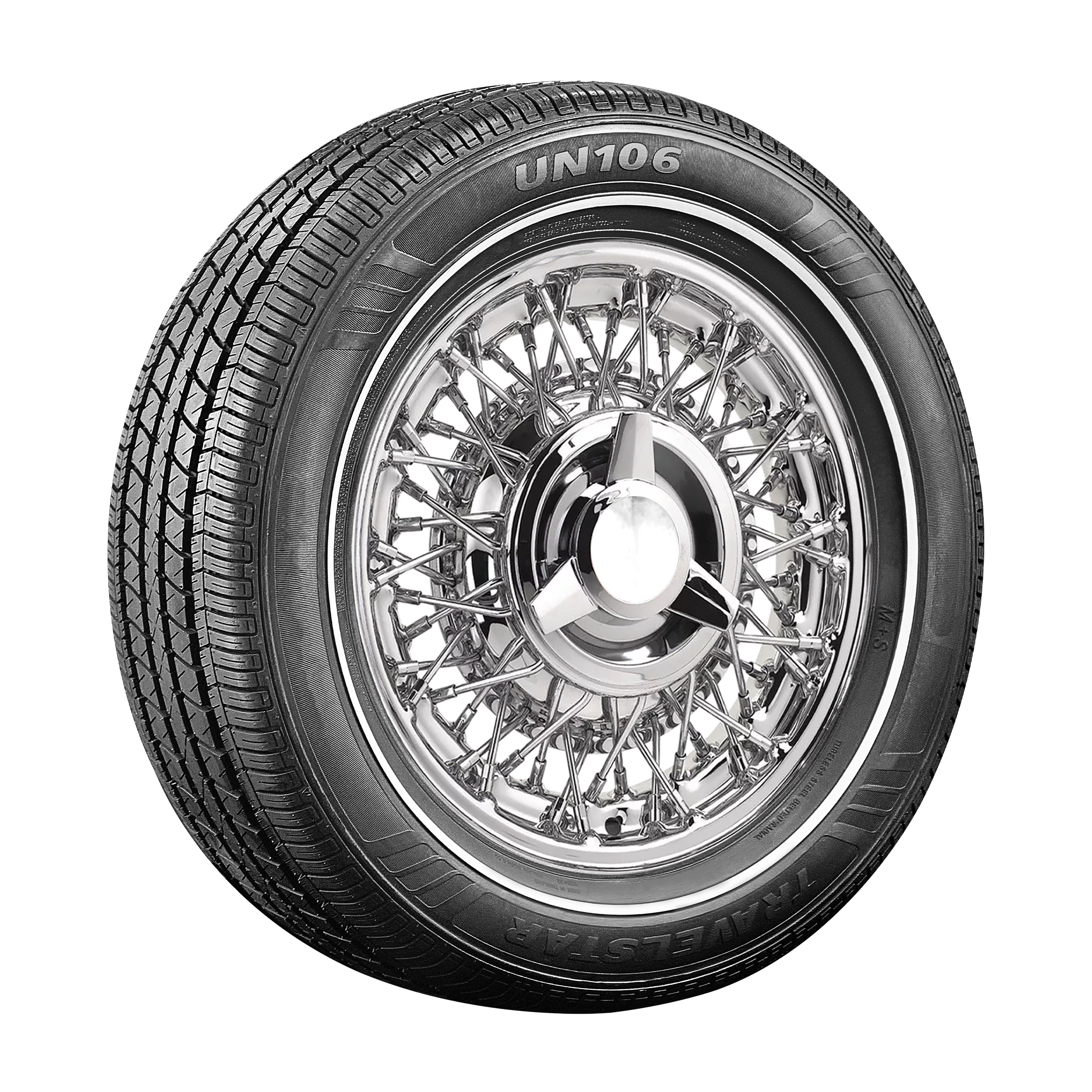Travelstar Classic Radial UN106 Valkosivu 9 mm 225/60-16