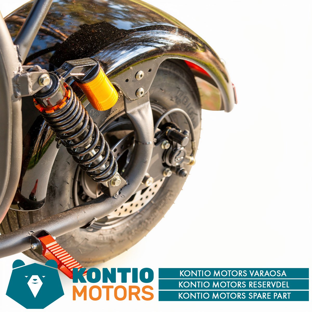 Kontio Motors Kruiser Long Range: Takahaarukka
