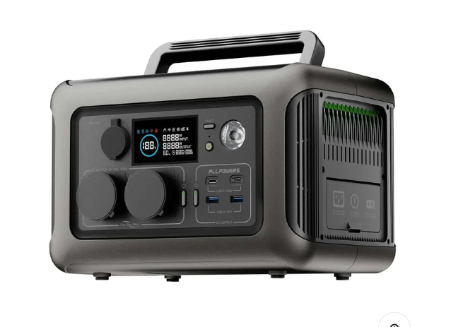 Kannettava varavirtalähde 600 W