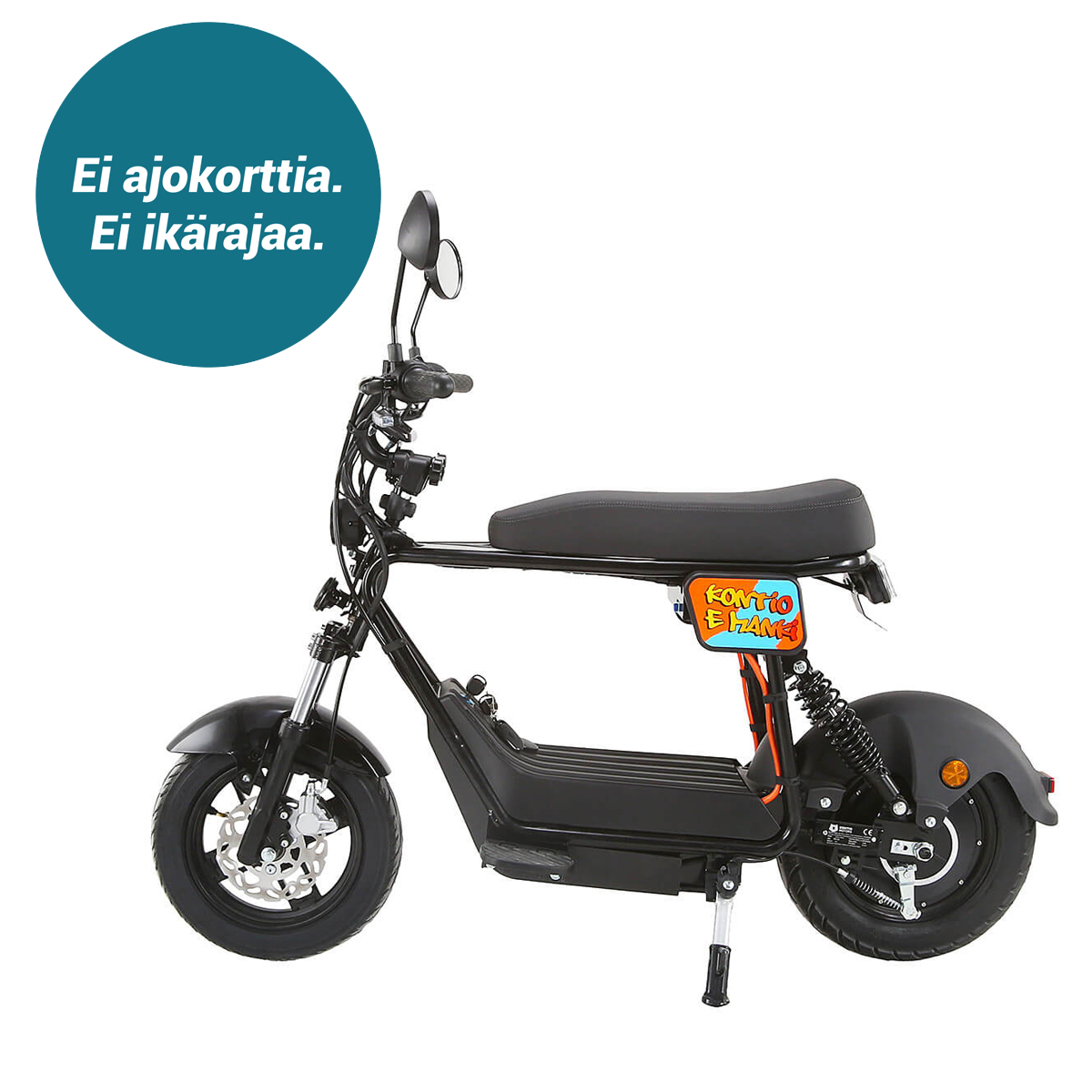 Kontio Motors e Manki Black 15km/h