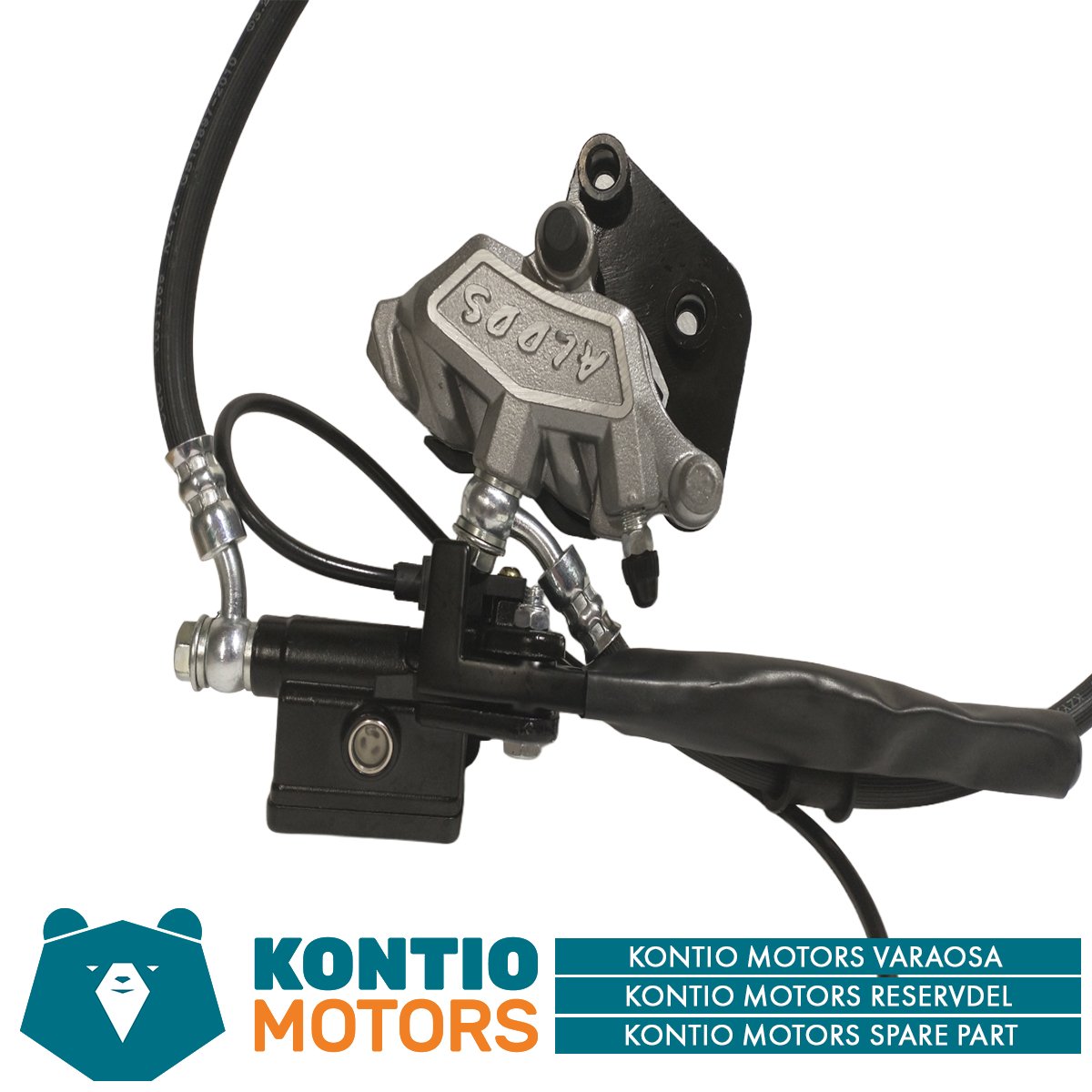 Kontio Motors e-Scooter 2.0: Etujarrujärjestelmä