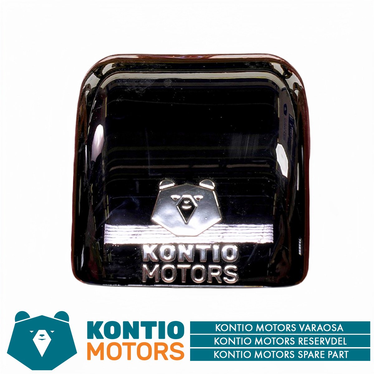 Kontio Motors Kruiser Trike: Keskilokasuoja taakse, musta