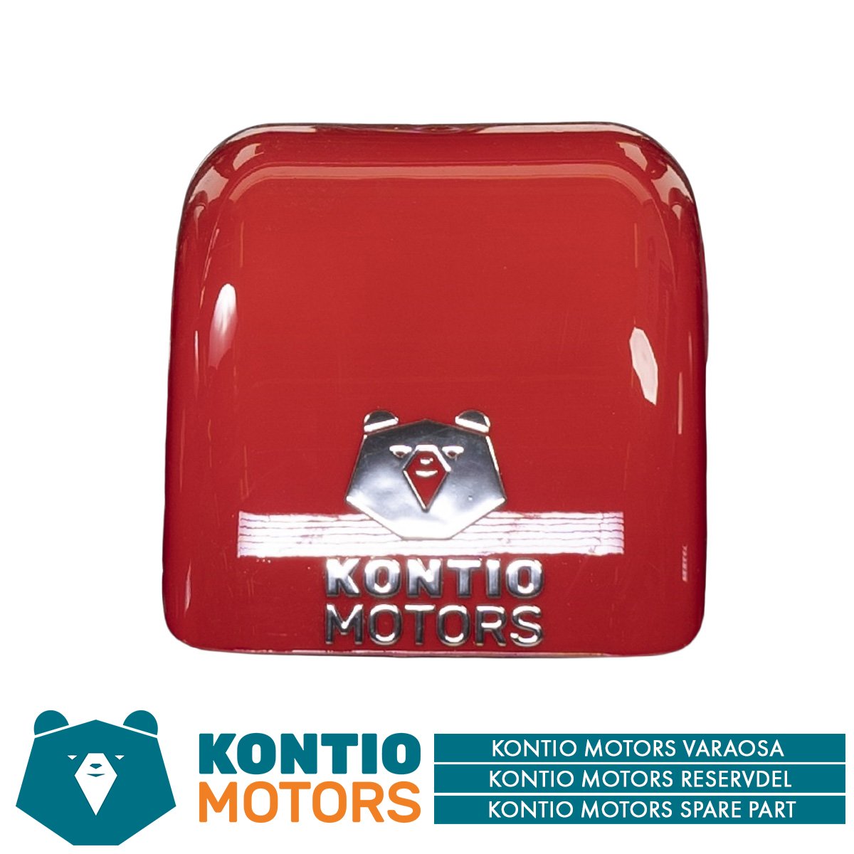 Kontio Motors Kruiser Trike: Keskilokasuoja taakse, punainen