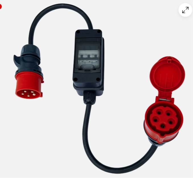 Voimavirta-adapteri 32A ->16A